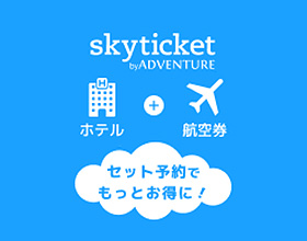skyticket　ホテル+航空券